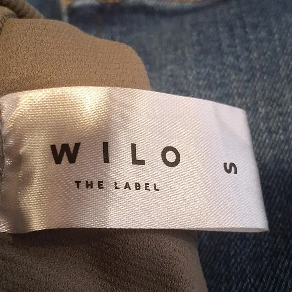 Wilo The Label Olive & Lime Green Ribbed Bike Shorts Size Small - Picture 3 of 5